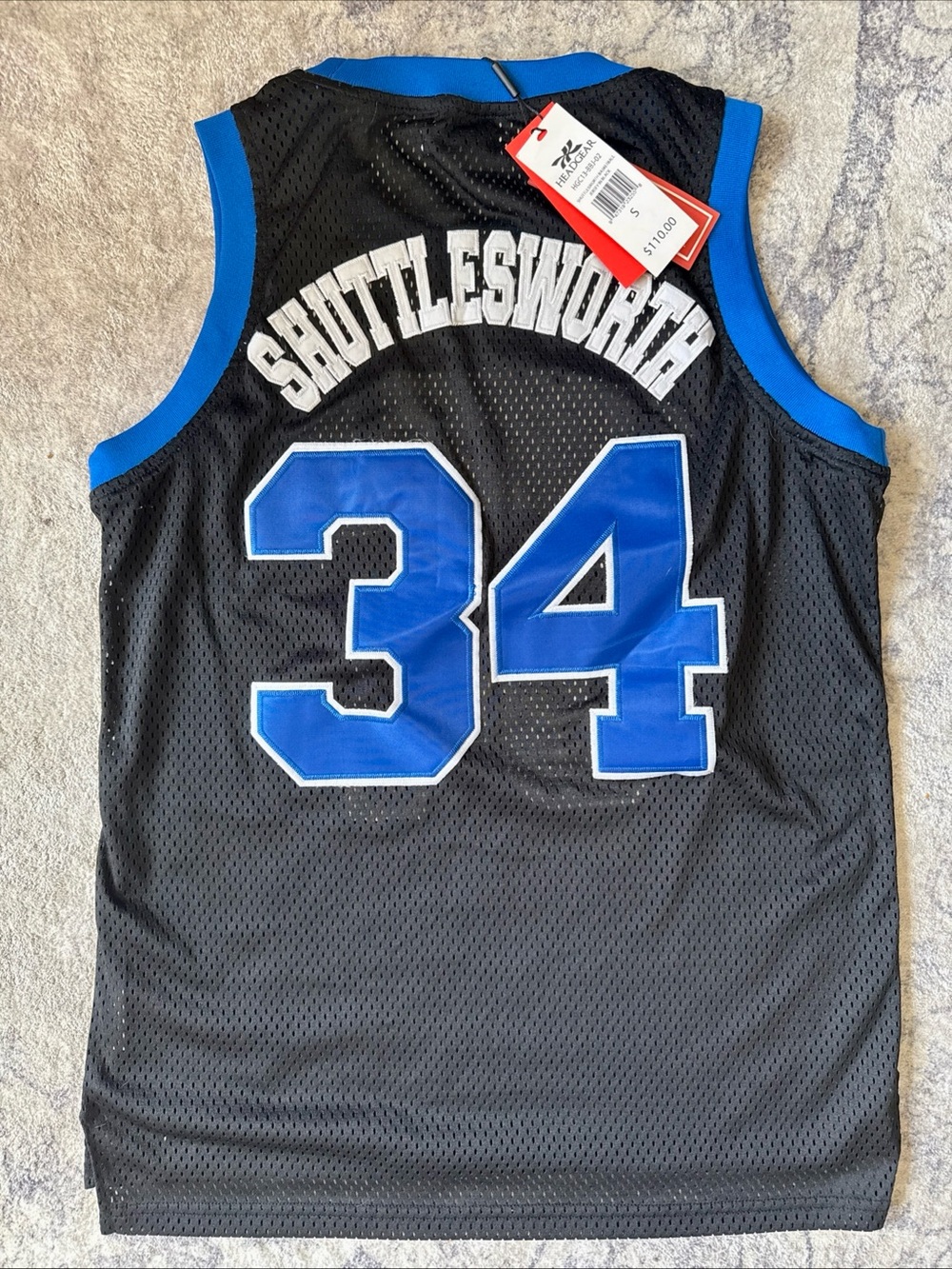 Jesus Shuttlesworth Lincoln High Jersey He Got Game Headgear Classics Size Small